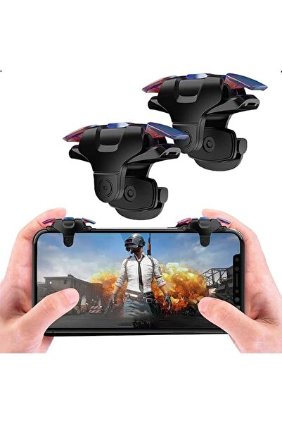 X SPRING Mobile Trigger 1 Pair, 4 Finger Gaming Controller with Sensitive Mec...