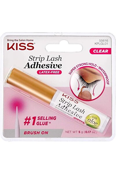 Kiss Strip Eyelash Adhesive Clear 0.18 oz