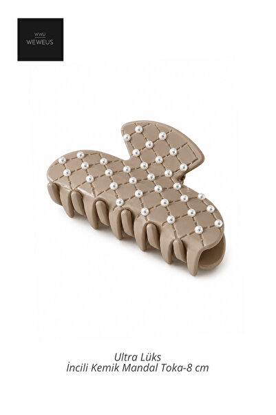 Weweus Mink Pearl Large Bone Clasp Buckle