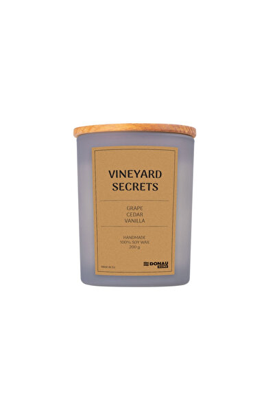 donau Lumanare In Recipient De Sticla, Cu Capac, 200Gr, 40 De Ore Ardere, Hom...