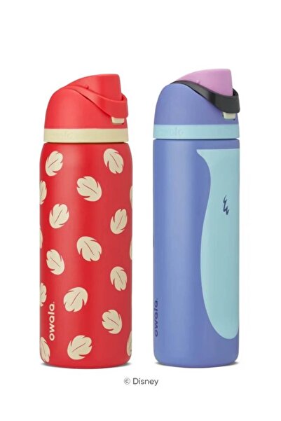 Generic Brand Owalaa 24 oz (710 ml) Disney Stitch Patterned Stainless Steel T...
