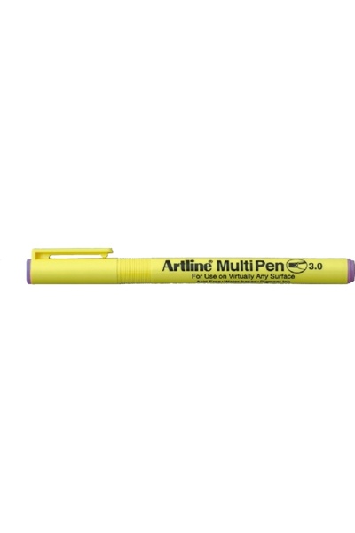 artline Universal Multi Pen Marker, Beveled Tip 3.0Mm - Pastel Violet, Purple...