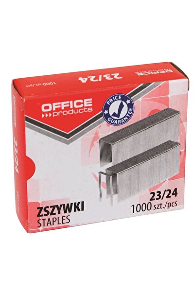 OFFICE products Capse 23/24, 1000/Cut, Office Products, Argintiu