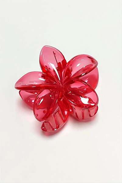 Generic Brand Red Lotus Buckle 6 cm (Without Card)