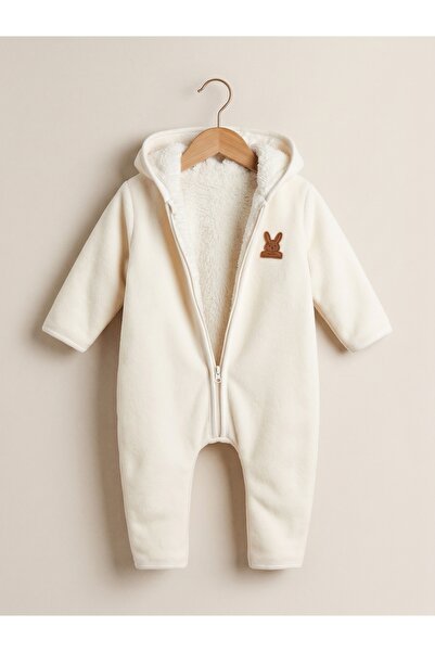hobbe baby Rabbit Hooded Baby Romper 3-6-9 Months 100% Cotton