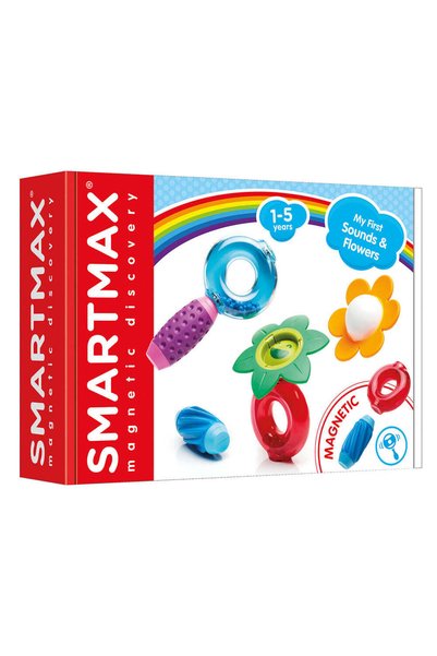 Smart Games Joc Magnetic Smart Max, Primele Mele Sunete și Flori, 6 Piese