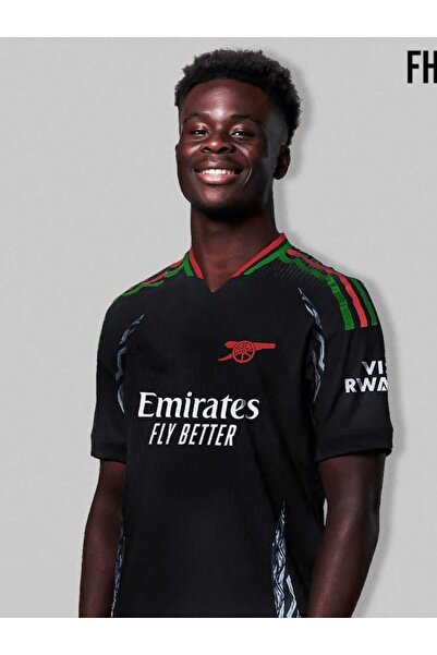 BYSPORTAKUS Arsenal 2024-25 Sezonu Bukayo Saka Deplasman Forması