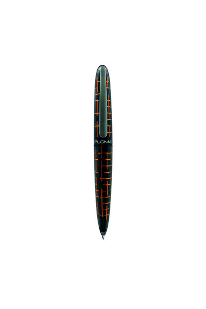 Diplomat Easyflow Matrix Elox Pen - Черно-оранжев, Черен