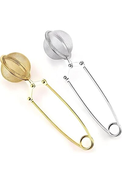 Aputue Tea Strainer, 2-Piece Stainless Steel Infuser Set with Extra Long Heat...