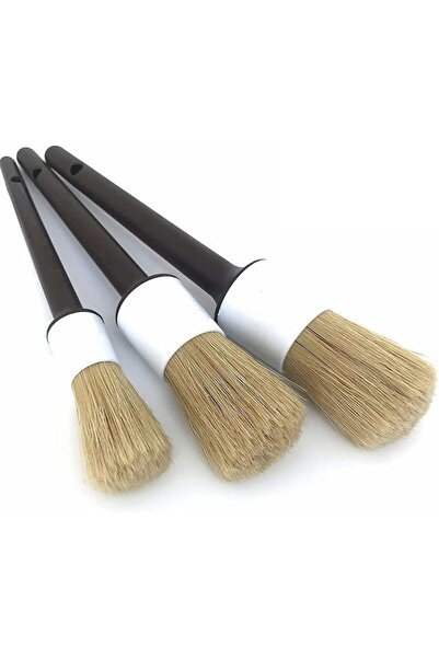 bolivia's Car Detailing Brush, 3 PCS Ultra Soft Bristle Kit, No Metal Parts, ...