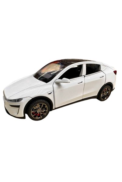 JPT Tesla Model Y Μοντέλο από χυτό μέταλλο με φώτα και ήχο