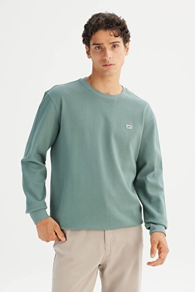 Lee 27K L2520367801 Men's Patch Logo Sweatshirt