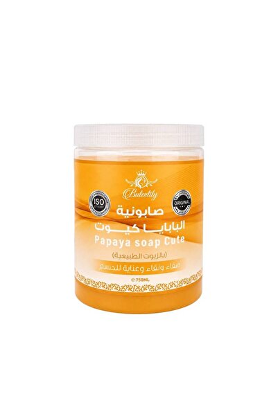 1000oshbah Butentity Papaya Soap Cute (750ml) – Papaya & Natural Oil Body Soa...
