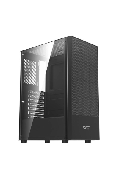 Other Carcasă PC Darkflash A290 ATX cu panou de sticlă și efecte LED