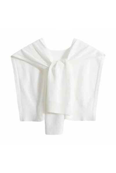 STARSTAR Women's sweater scarf knitted knot casual top shirt fashion.