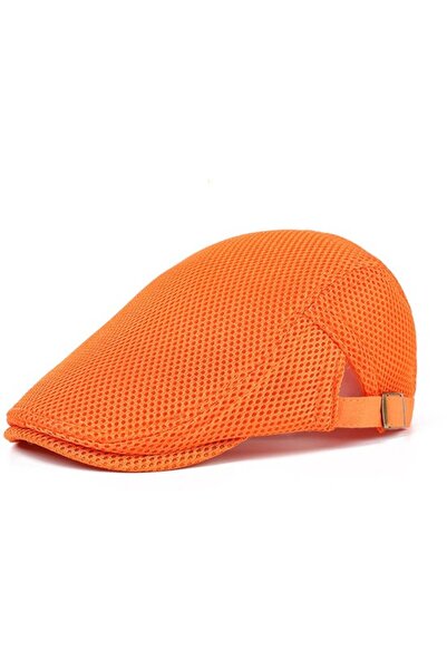 STARSTAR Unisex summer beret navy 55-60cm breathable newsboy flat cap.