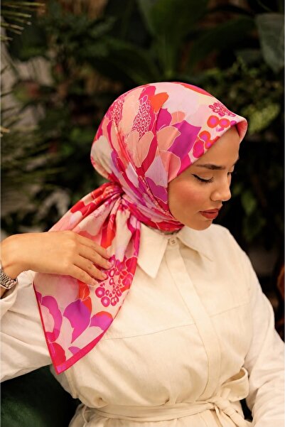FENZA SCARF Serein 20% Βαμβάκι 80% Βισκόζη Κασκόλ ΦΟΥΣΙΑ 90x90