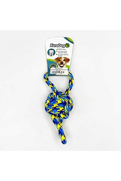 Eurodog Nhr-Hlss Dental Floss Two Hlk.Single Button.Green.Yellow (144842) Mi ...