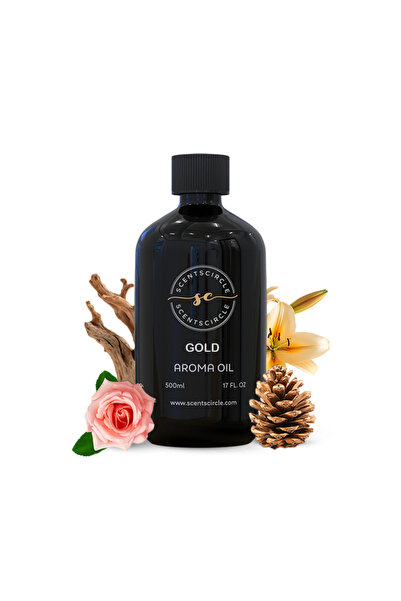 Scentscircle Gold Aroma Diffuser Oil 500ml | Signature Luxury Fragrance Oil