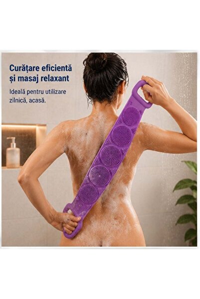 OEM Silicone back wash band, set of 6 pieces, massage texture