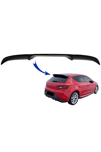 tuningset Капачка за спойлер на покрива, подходяща за Seat Leon 5F Mk3 5-врат...
