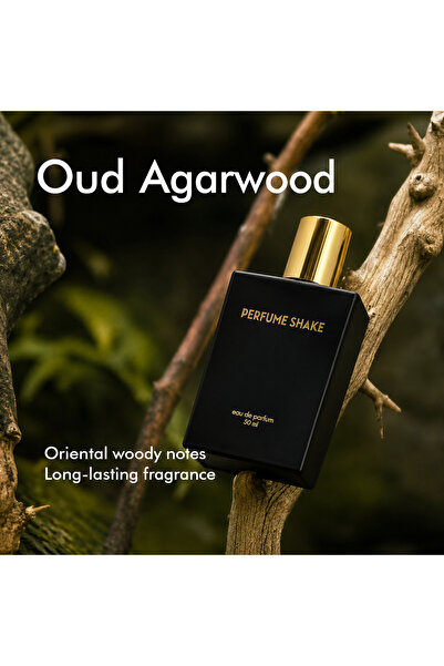 PERFUME SHAKE Shake 100 Saffron Oud Perfume Premium Wood Fragrance Men And Wo...