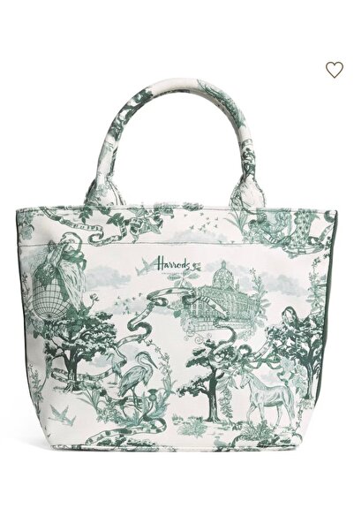 Harrods حقيبة يد ( اصلية من شركة هارودز - لندن ) مقاس صغير - مصنوعة من القطن ...