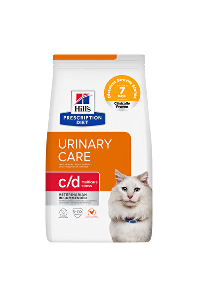 Hill's Prescription Diet C/D MULTI STRESS Kedi Maması 1,5 KG / Evcil Hayvan G...