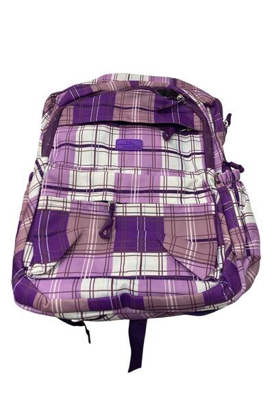 tüftürük 4-Compartment School Bag Purple