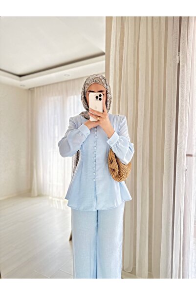 BELLASTORE Button detailed double set