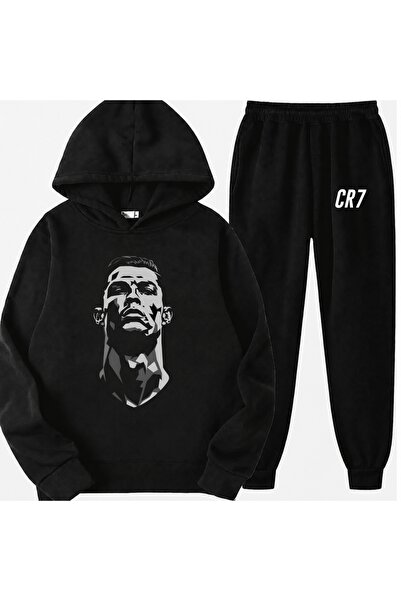 SVART WEAR Παιδική φόρμα με στάμπα Cristiano Ronaldo, 100% βαμβάκι
