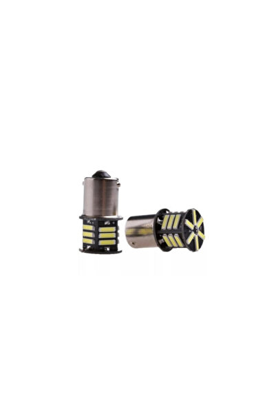 OEM Set Becuri LED Auto, Soclu BA15S, 21 SMD, 300 Lumeni, 24V, Alb