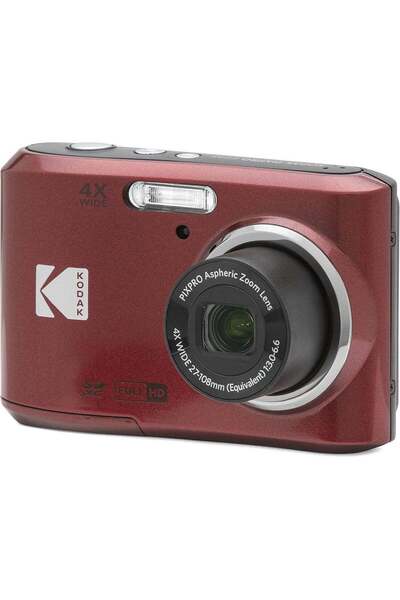 Kodak PIXPRO FZ45-RD 16MP Digital Camera 4X Optical Zoom 27mm Wide Angle 1080...