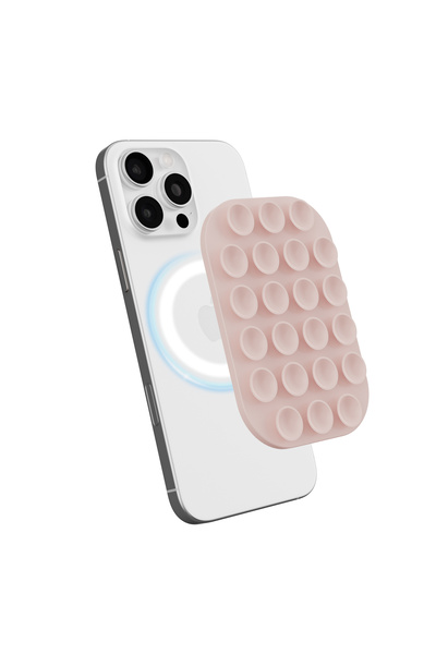 choice2 sand pink Cross-Border Bestseller Magnetic Suction Phone Stand Suitab...
