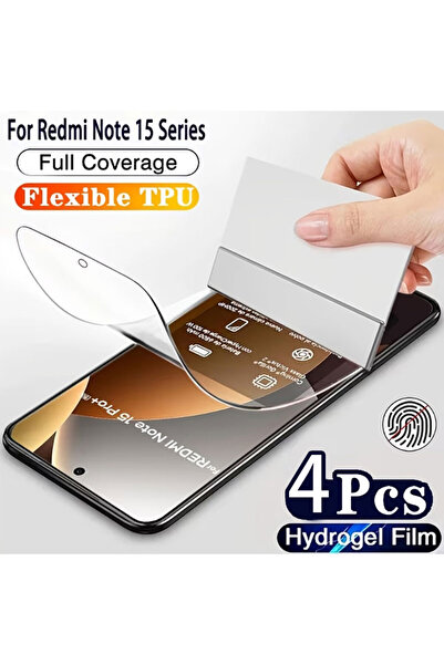 Choice22 Redmi Note 15 4G 4PCS 4PCS Soft Hydrogel Film For Redmi Note 15 Pro ...