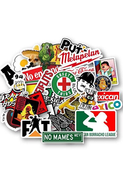 Choice 30PCS Popular Mexican Stickers Mexico Food Stickers Cowardly Dog Stick...