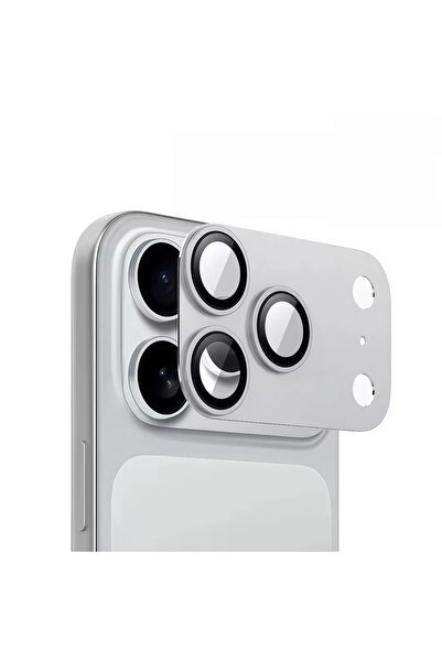 Choice4 For iPhone 17ProMax Silver For iPhone 17 Pro Max Camera Lens Protecto...