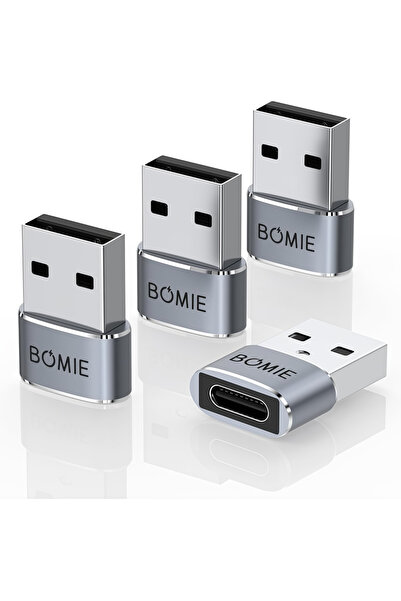 Choice6 grey 4pcs USB to USB C Adapter 10 Pack,PD27W/66W QC100W Fast Charging...
