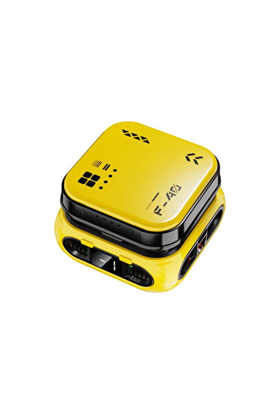 Choice Yellow Dual Power Phone Cooler F40 AI Smart Semiconductor Cooling Fan ...