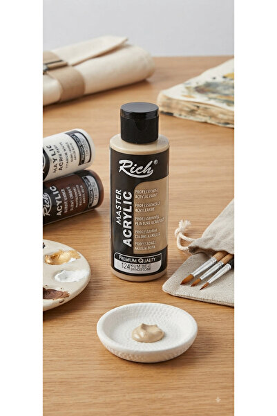 RİCH PREMIUM 124 KUM BEJİ 120 ml. AKRİLİK BOYA