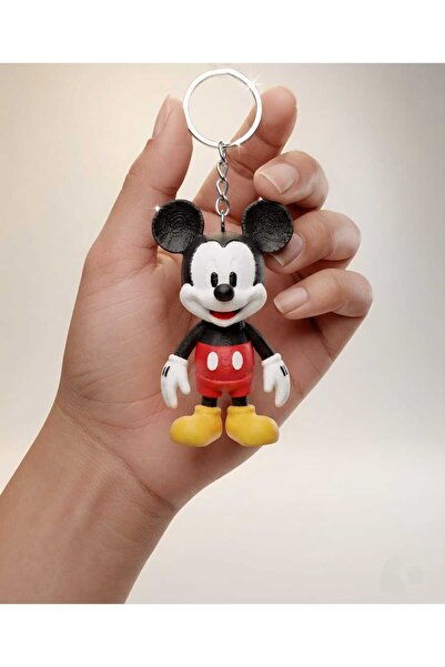 Mickey Mouse 3D Tasarım Anahtarlık
