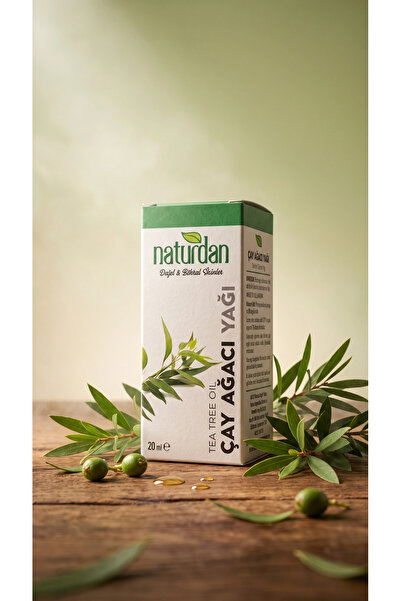 Naturdan Tea Tree Oil 100% Natural Pure 20 ml Set of 3