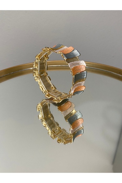 Tılsım Bijuteri Multi-Colored Rubber Cast Bracelet