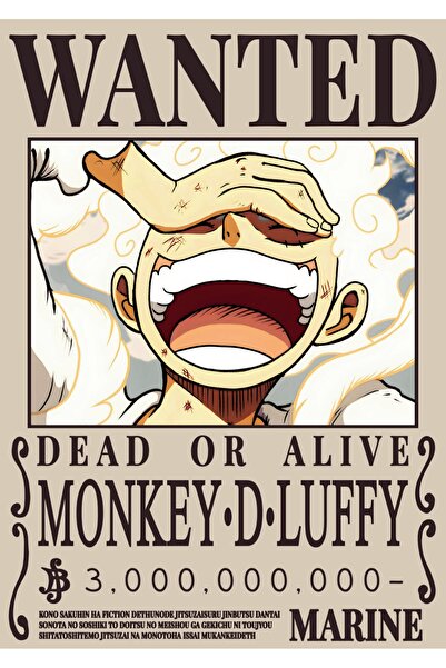 OEM One Piece Luffy Gear 5 Poster, Iconic Anime Design, Premium Cardboard 250...