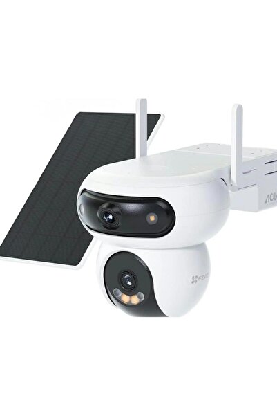 EZVIZ CS-HB90x/SP Cameră de supraveghere exterioară solară 4G Wi-Fi cu lentil...