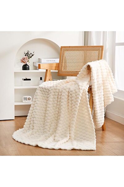Puncuntex Hot Pink Throw Blanket 50"×60" inches Gifts for Mom Fuzzy 3D Jacqua...