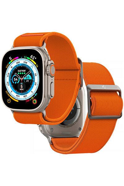 Spigen Fit Lite Strap For Apple Watch 6 7 8 9 10 Se 44 45 46 49 Mm Set