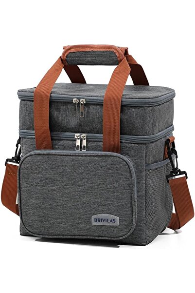 GENERAL Lunch Bag for Women Men,Expandable Double Deck Durable Lunch Box for ...