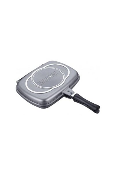 Royalty Line Tigaie Grill Dublă 32 cm Gri – Înveliș Marmorat