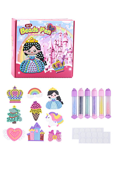 Choice 25-2 DIY Beads Pen Toys, Handmade Set Creative Production Sticker Prin...
